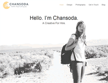 Tablet Screenshot of chansoda.com